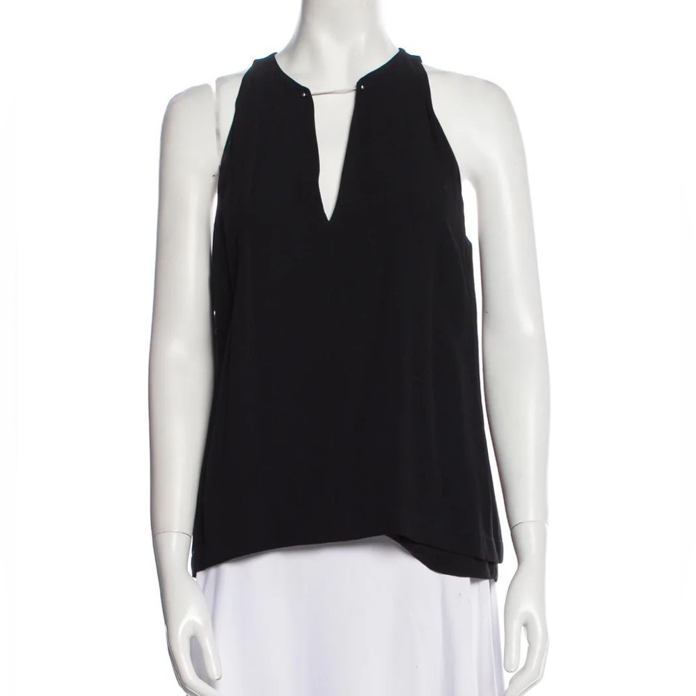 A.L.C. V-Neck Sleeveless Blouse